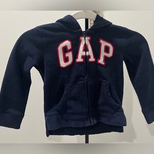 GAP Kids Dark Blue Zip-Up Hoodie